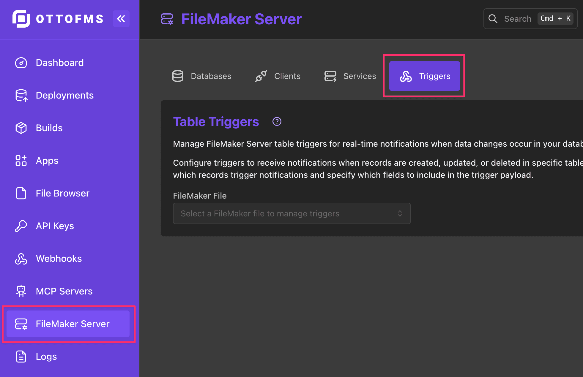 FileMaker Triggers